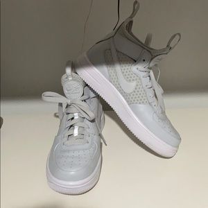 *ON HOLD* Nike Air Force 1 high top light grey